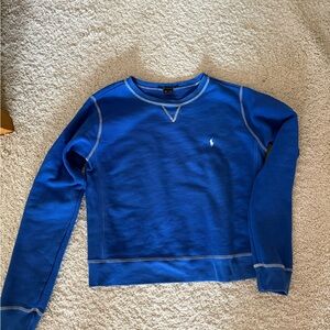 Ralph Lauren Women’s Royal  Blue Crewneck Sweatshirt